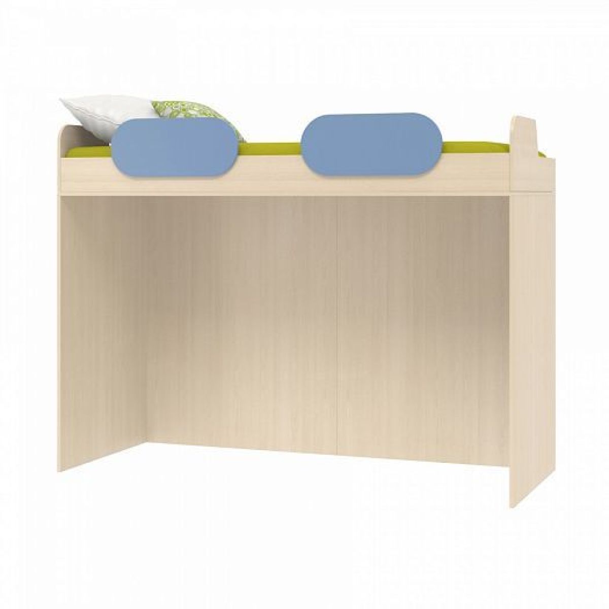 Детская ДЕЛЬТА (модульная) Дуб молочный/Голубой | фото 16