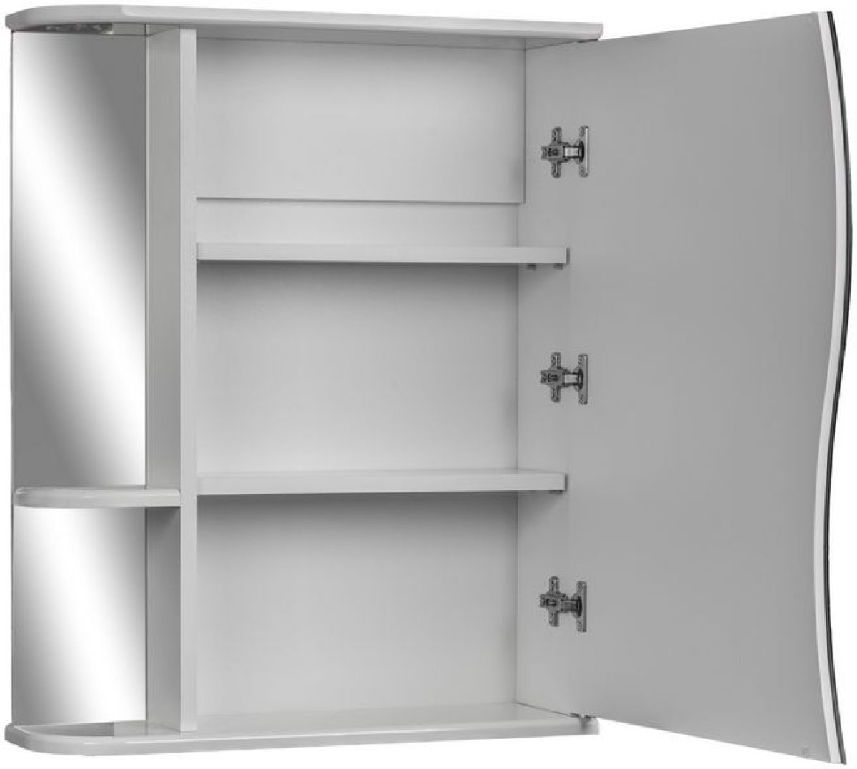 Шкаф-зеркало Волна 1-50 правый АЙСБЕРГ (DA1031HZ) | фото 2