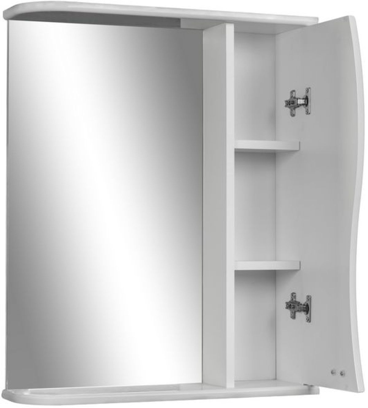 Шкаф-зеркало Волна 55 правый АЙСБЕРГ (DA1045HZ) | фото 2