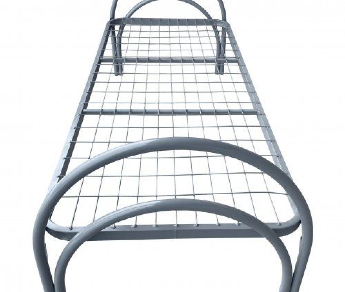 Кровать "Полукруглая" (1900*800) 2 дуги труба d. 32/32 (К651.1) Рама закругленная 40*25, кв звено | фото 2