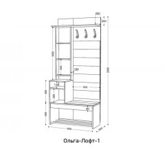 ОЛЬГА-ЛОФТ 1 Прихожая | фото 2