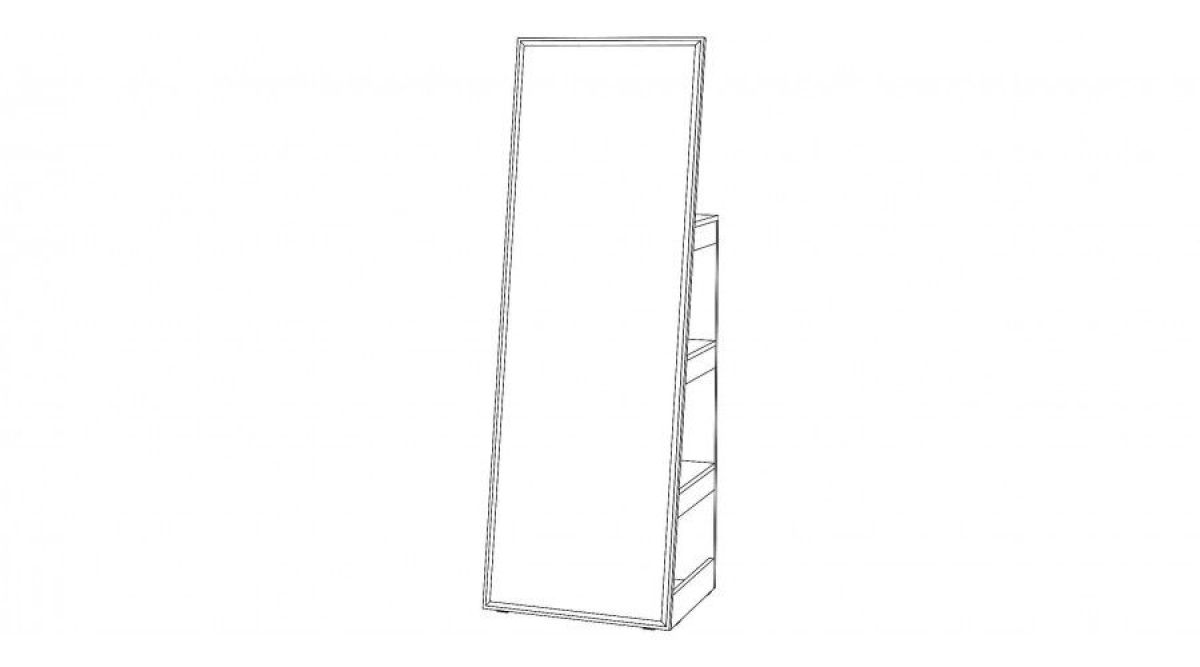 РЕГИНА Зеркало напольное (дуб самдал) | фото 2