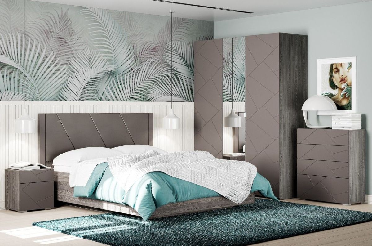 Спальня Summit Модульная (Софт Графит/Ясень Анкор темный) | фото 2