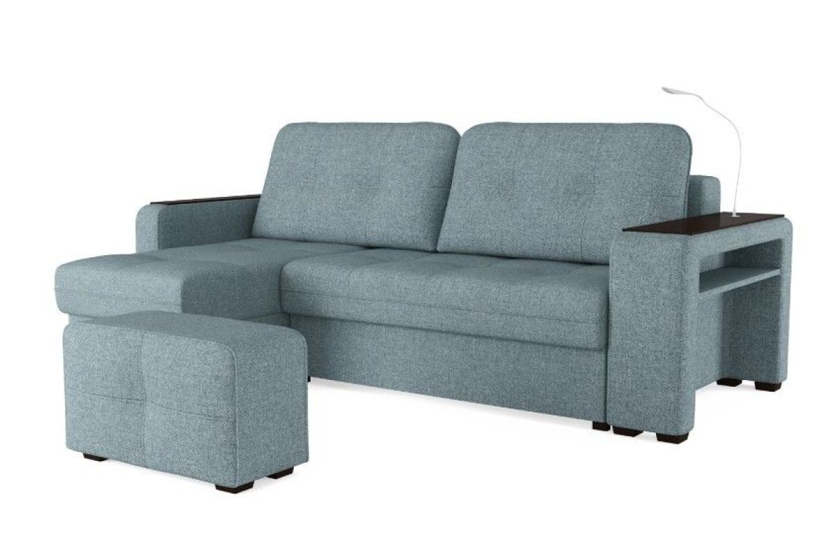 Диван-кровать угловой "SMART" 4 Б3-1Пф-2Т-Б4 СК (Sherlock 975) | фото 2