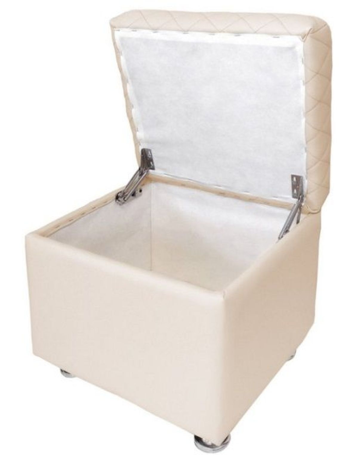 Пуф Вега с местом для хранения (бежевый) | фото 2