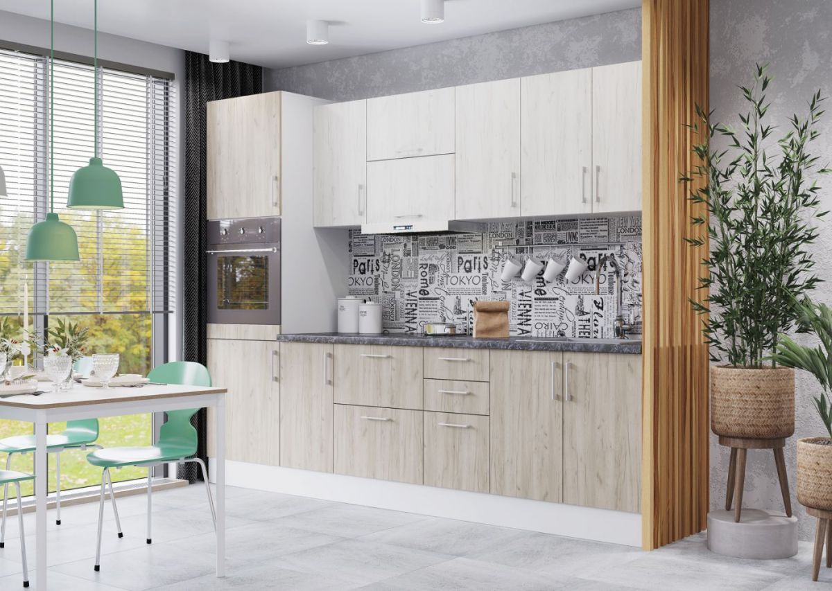 ЕВРОПА Кухонный гарнитур (модульный) Горизонт | фото 21