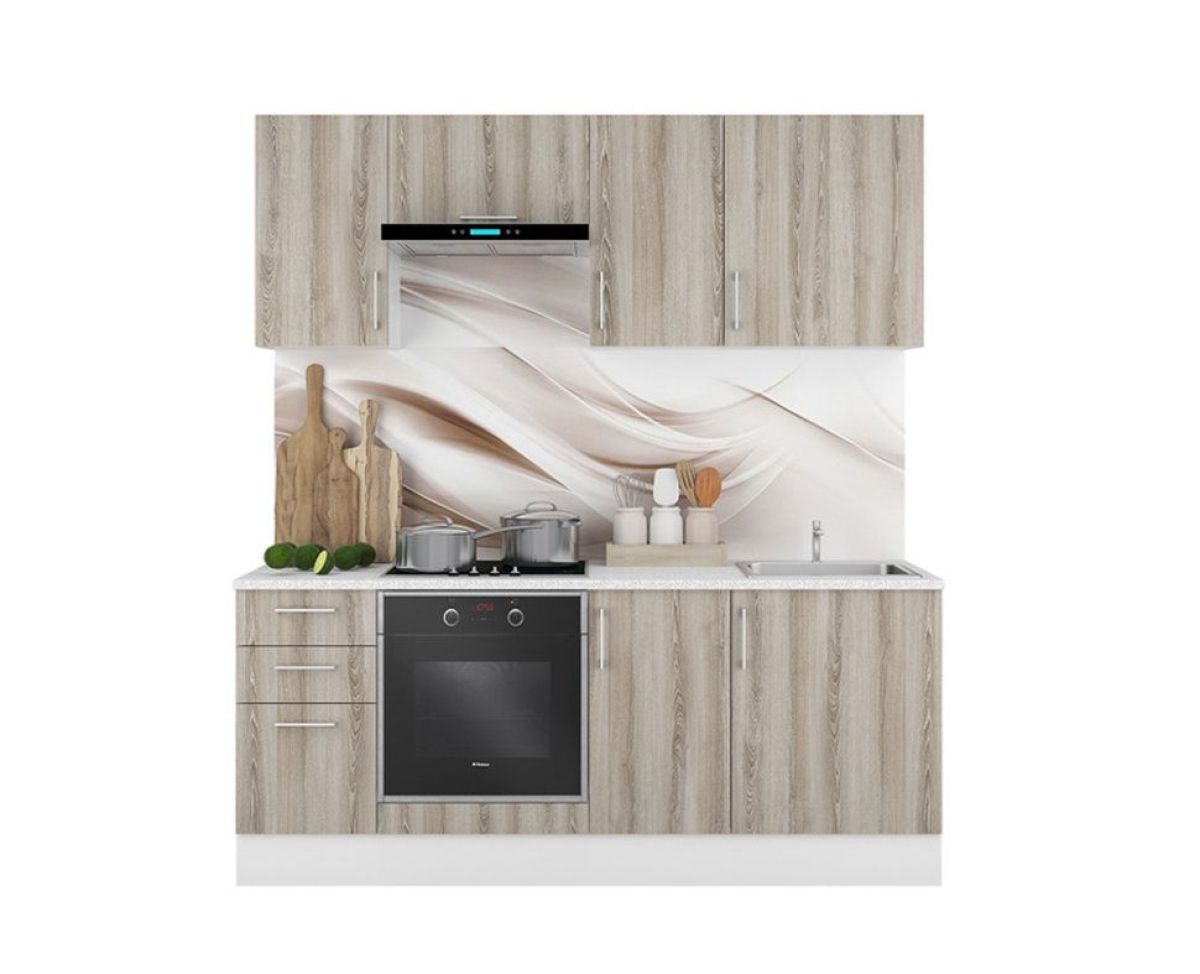 ЕВРОПА Кухонный гарнитур (модульный) Горизонт | фото 17