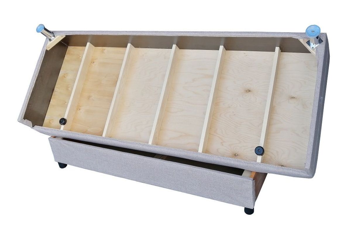 Диван-кровать Комфорт ЛАЙТ без подлокотников (2 подушки) Принт темный "ROCK" | фото 7