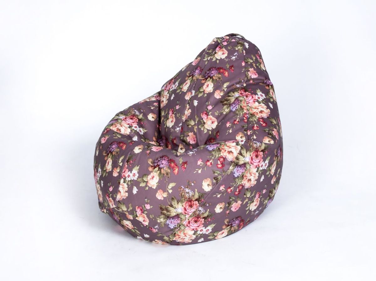 Кресло-мешок Груша Малое (700*900) Серия велюр "Принт" | фото 5