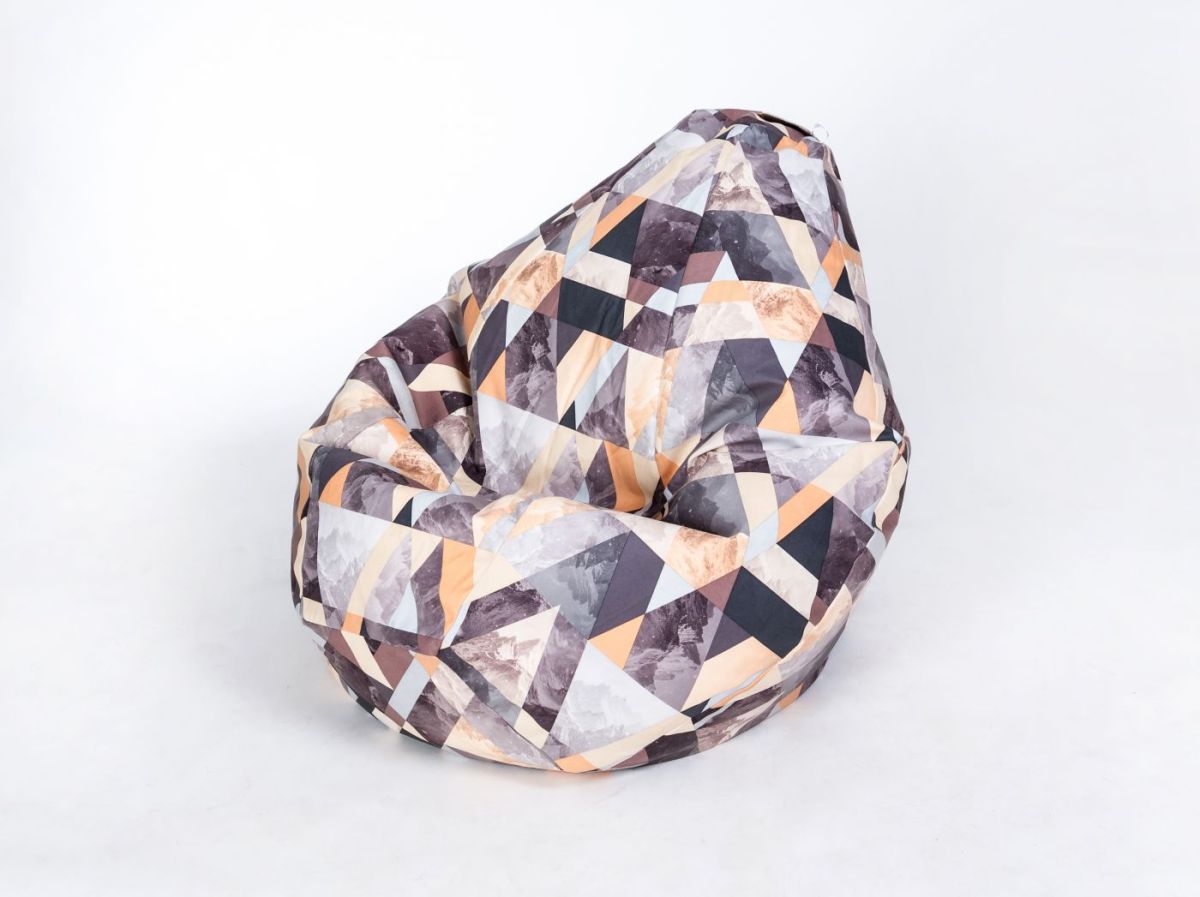 Кресло-мешок Груша Большое (900*1350) Серия велюр "Принт" | фото 11