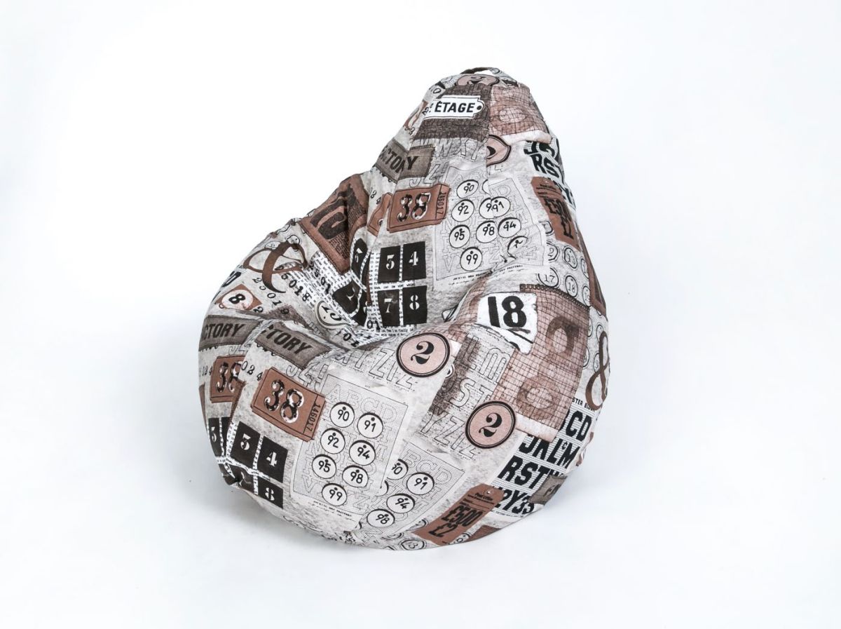 Кресло-мешок Груша Большое (900*1350) Серия "Жаккард" 1 | фото 5