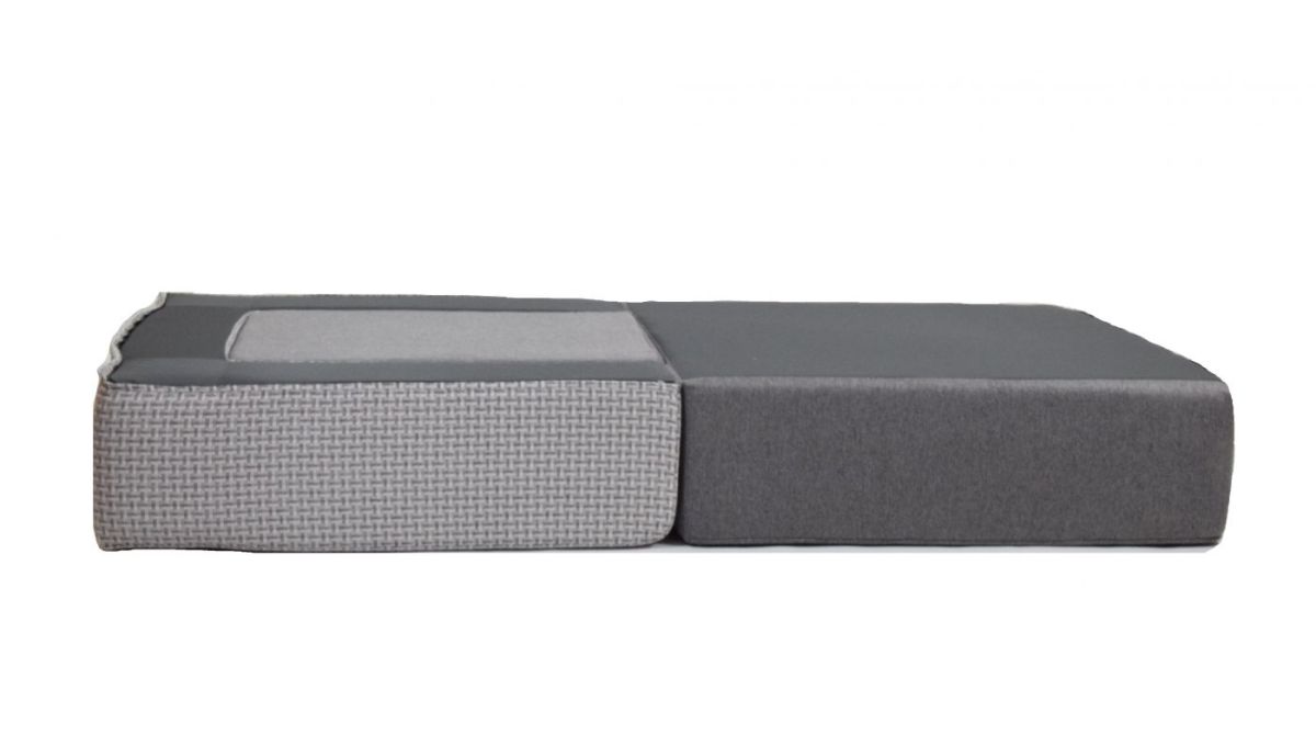 Кресло перекидное с банкеткой бескаркасное Портер (Бежевый) | фото 3