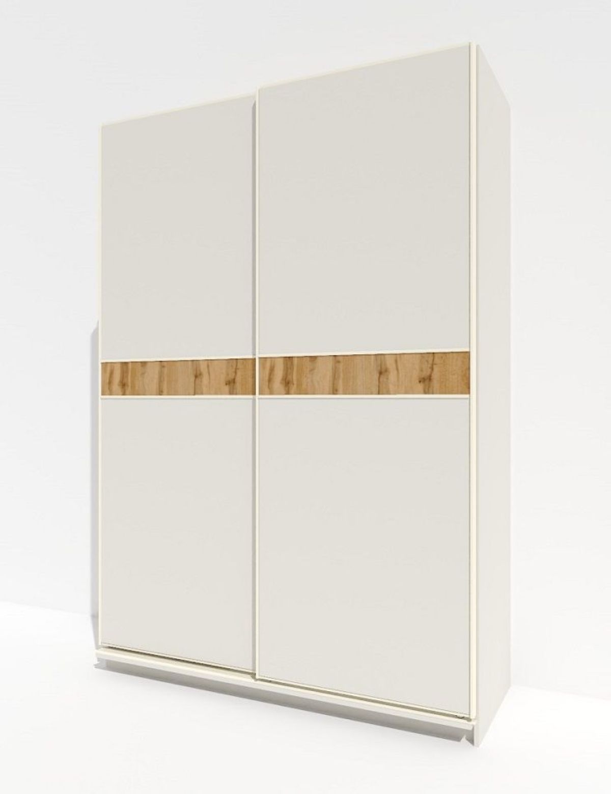 Шкаф-купе 1600 серии SOFT D6+D6+B2+PL3 (2 ящика+2штанги) профиль «Капучино» | фото 4