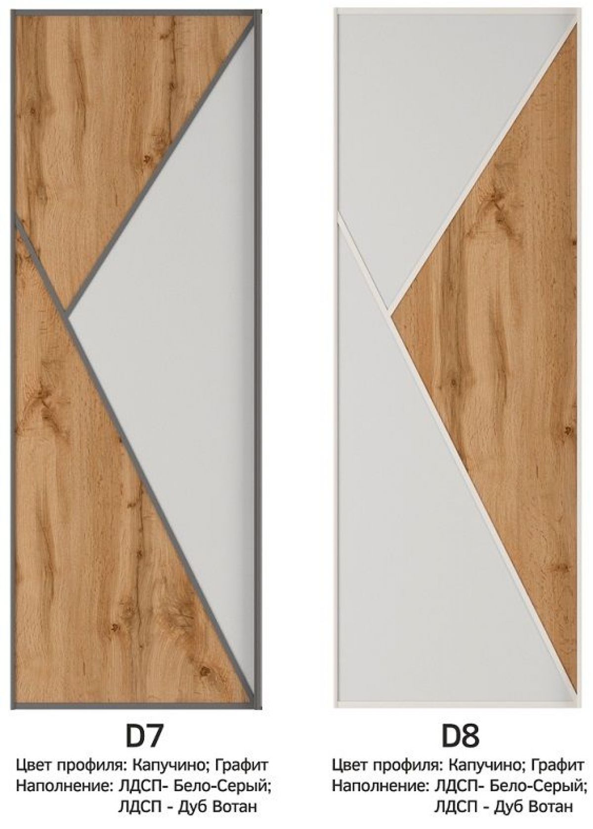 Шкаф-купе 2100 серии SOFT D2+D7+D3+B22+PL2 (по 2 ящика лев/прав+1штанга+1полка) профиль «Графит» | фото 11