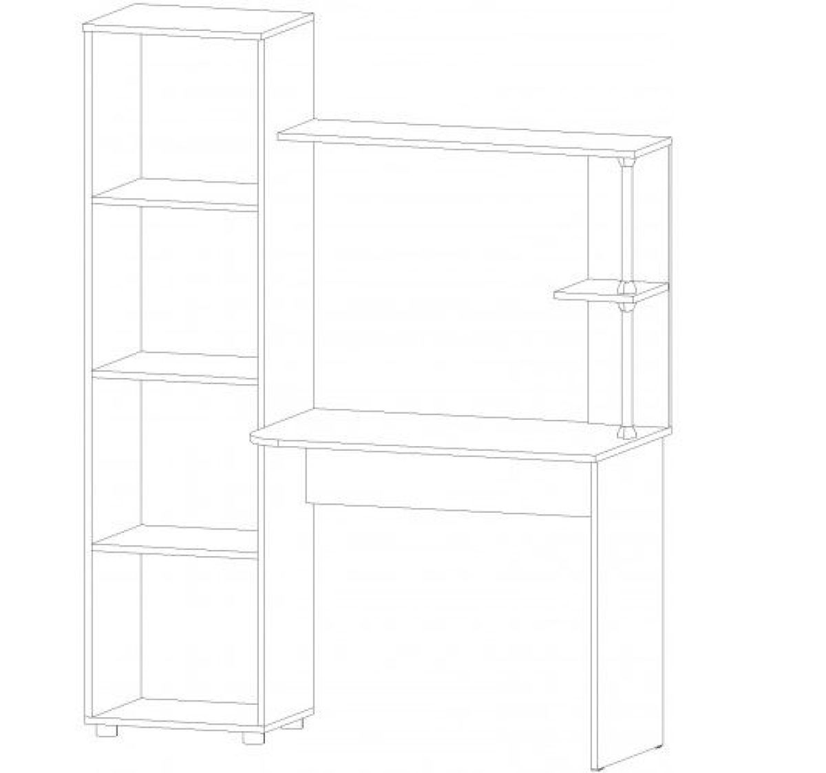 ЮНИОР Стол компьютерный | фото 2