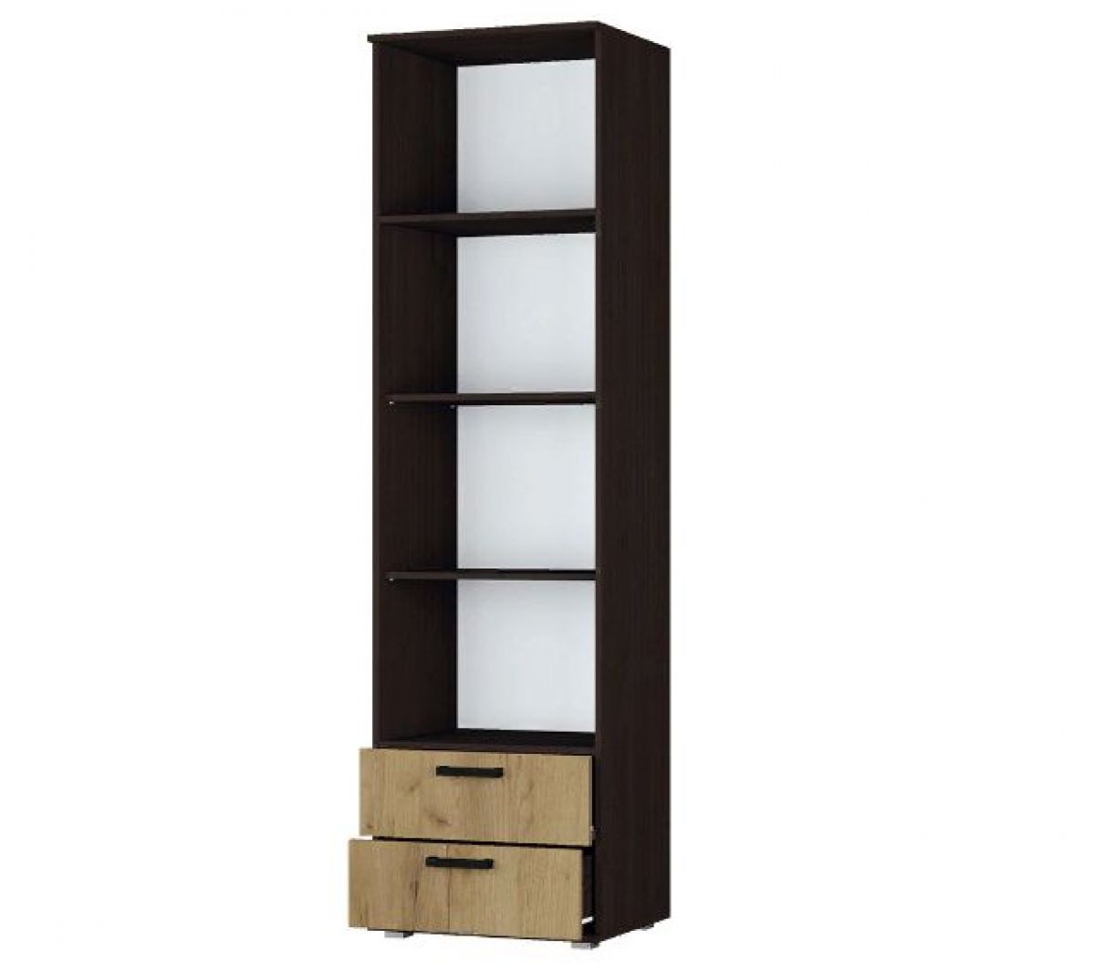 Прихожая Сафари Модуль ШЯ-2 Шкаф с ящиками (Венге/Дуб Крафт Золотой) | фото 2