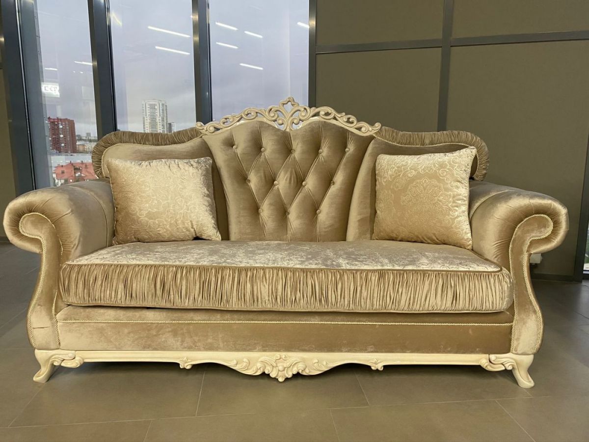 Диван Патрисия с раскладным механизмом (серый глянец) | фото 5