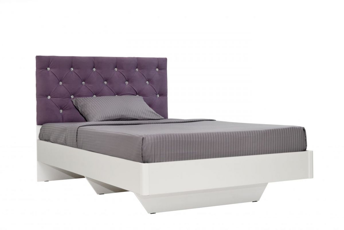 Кровать Милана (1400) Каретная стяжка, на щитах | фото 3