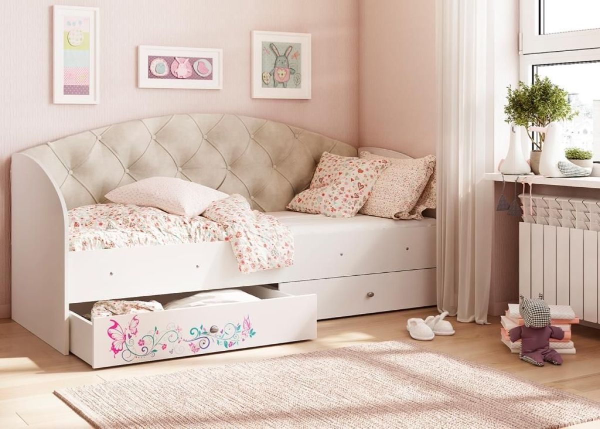 Кровать Эльза (без бортика) на щитах | фото 7