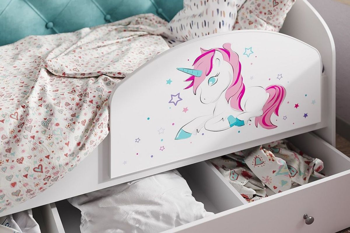 Кровать Звездочка на щитах + Бортик | фото 12