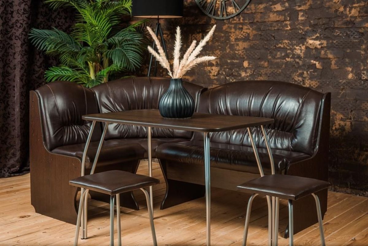 Стол обеденный на металлическом основании | фото 6