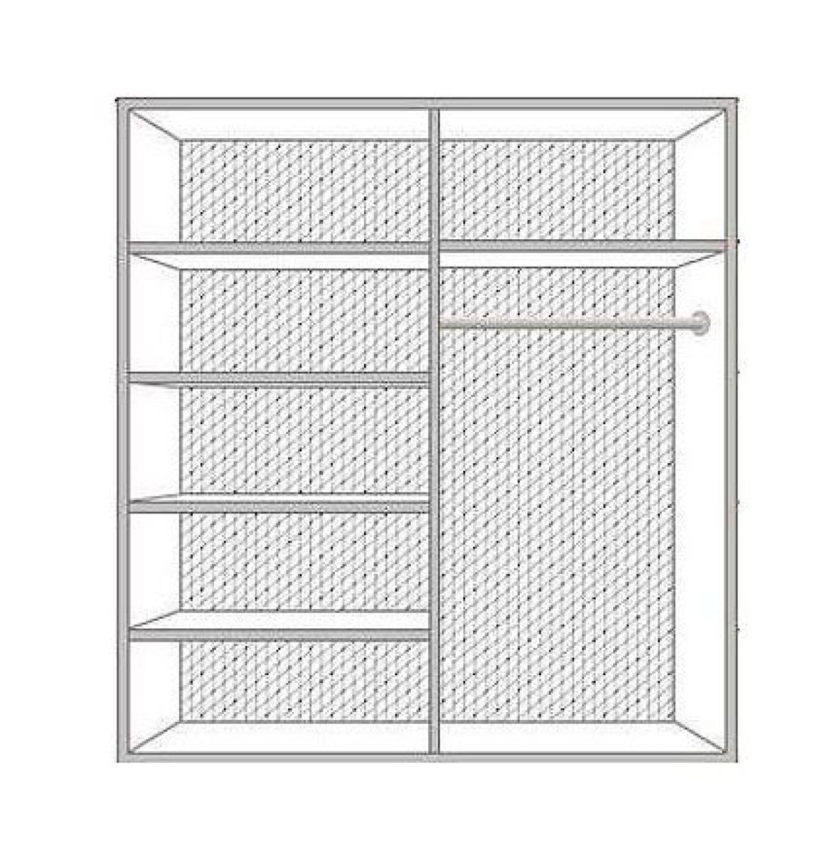 Спальный гарнитур Ирина (модульная) беж | фото 5