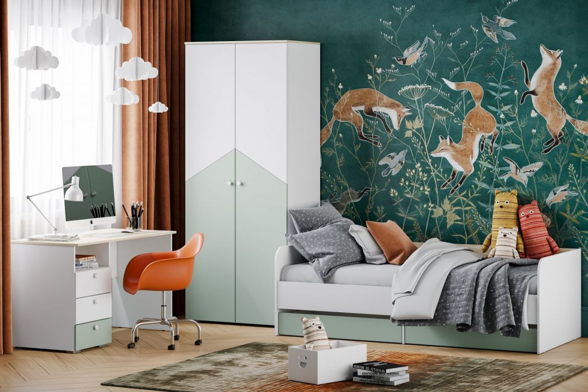 Шкаф для одежды НМ 041.42 "Банни" (Макарун) | фото 4