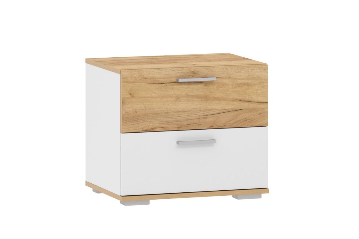 Прихожая "Санти" (модульная) Белый/Дуб Крафт Золотой | фото 8