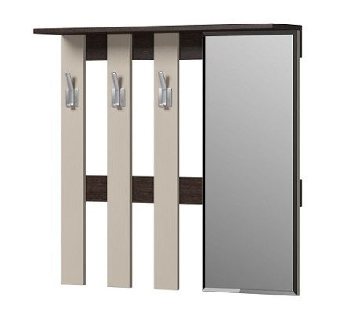 Прихожая Энтер (Венге/Дуб молочный) Комплектация 2 | фото 2