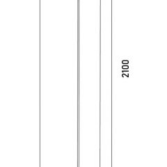 Спальный гарнитур Парус (Белый/Вотан) 1400 (Вариант-2) | фото 9