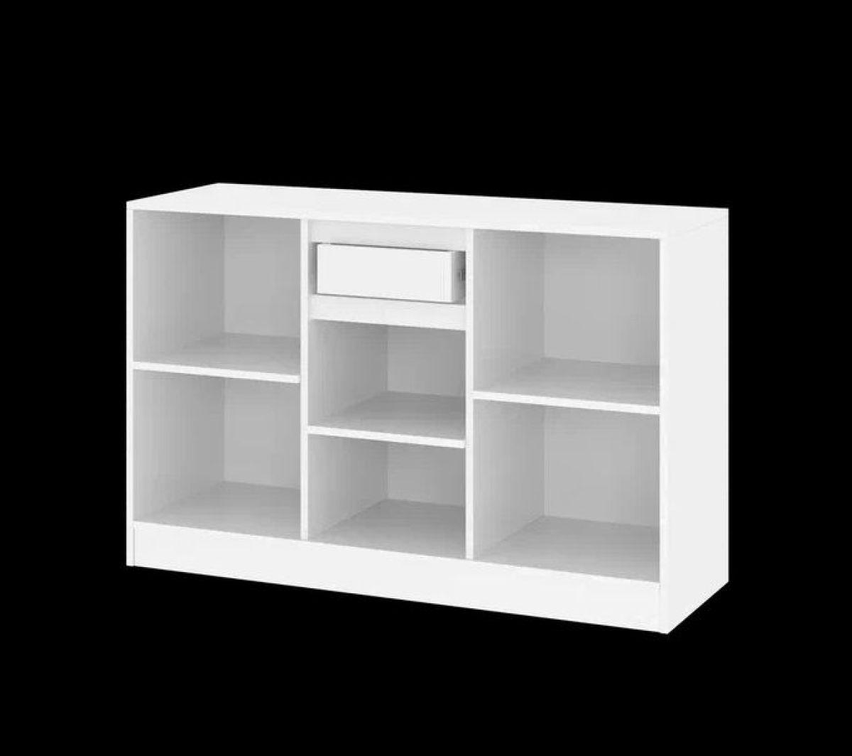 Тумба ТВ малая Парус (Белый/Графит) | фото 5