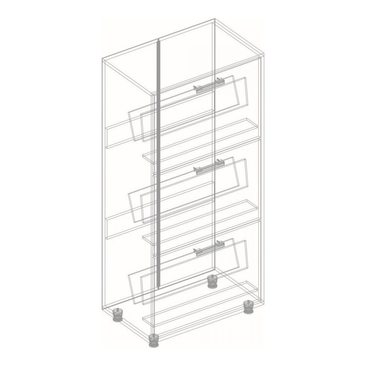 ГРАФ Прихожая (модульная) темно серый | фото 7