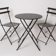 Набор садовой мебели ST 001 R (стол + 2 стула) металл | фото 4
