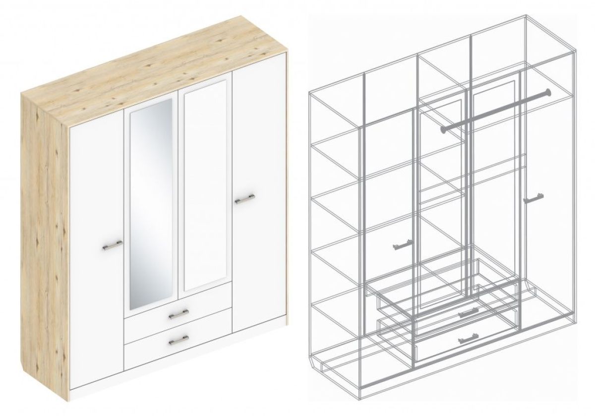 Спальный гарнитур "Милана" (модульный) | фото 8