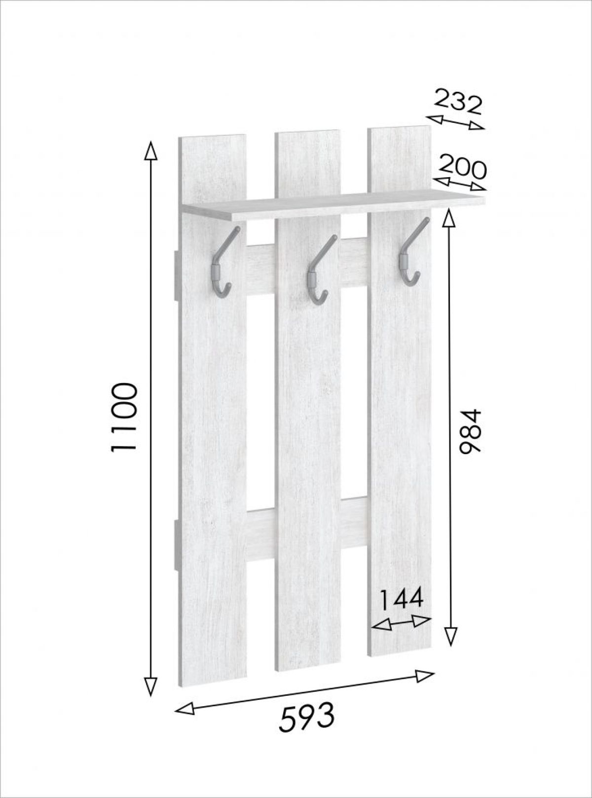 Вешалка Лайт (Молокай) | фото 3