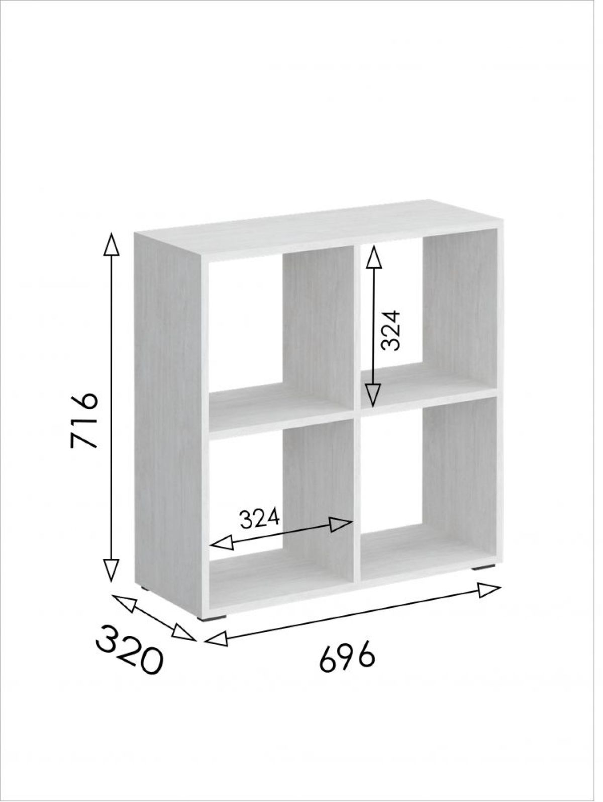 Стеллаж квадро Вена | фото 3