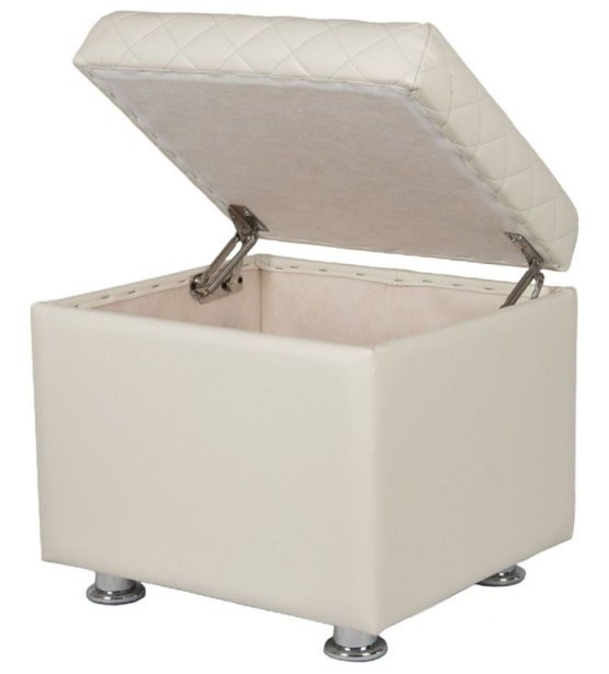 Пуф Вега с местом для хранения (белый) | фото 2