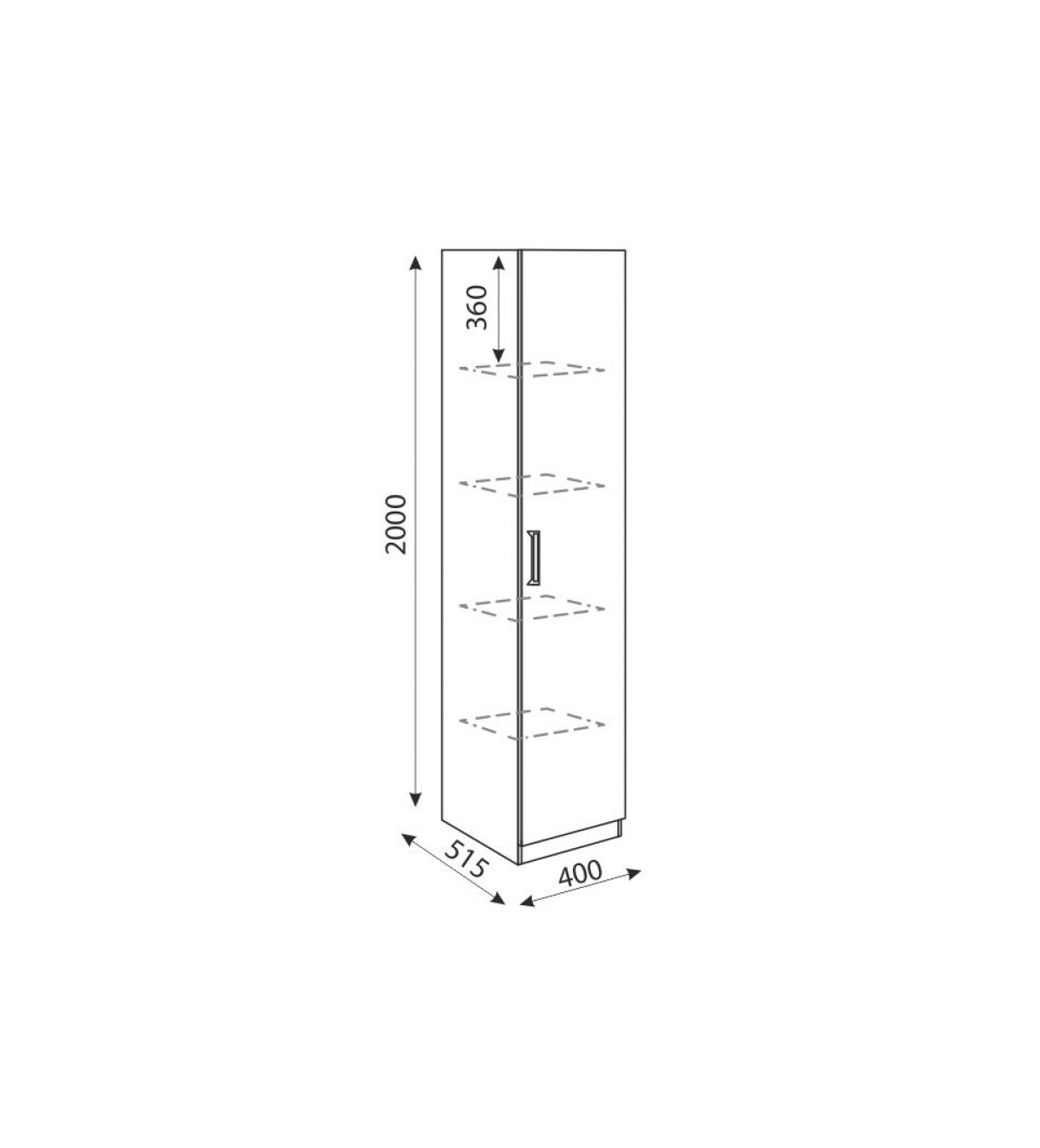 Дуглас (подростковая) М03 Пенал | фото 2