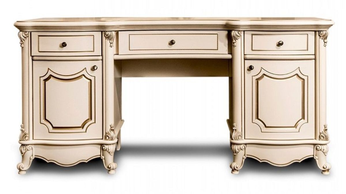 Туалетный стол + Зеркало Мона Лиза (крем) | фото 2