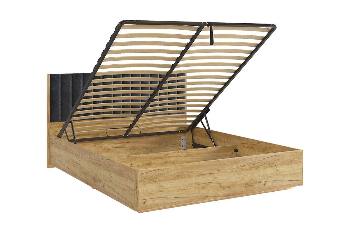 АДАМ Спальный гарнитур (модульный) графит | фото 9