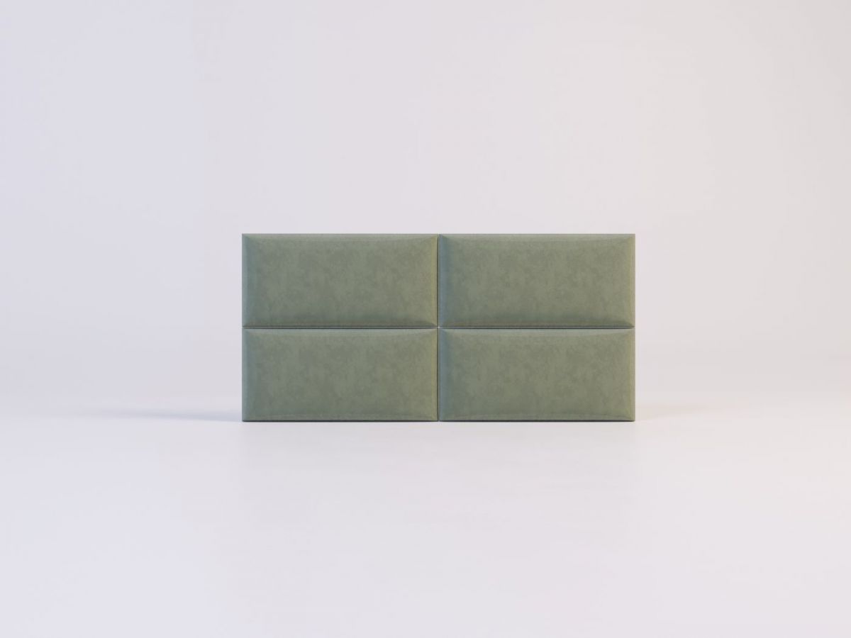 Мягкие панели ПРЯМОУГОЛЬНИКИ 30*60 (4 шт.) для гостиной | фото 7