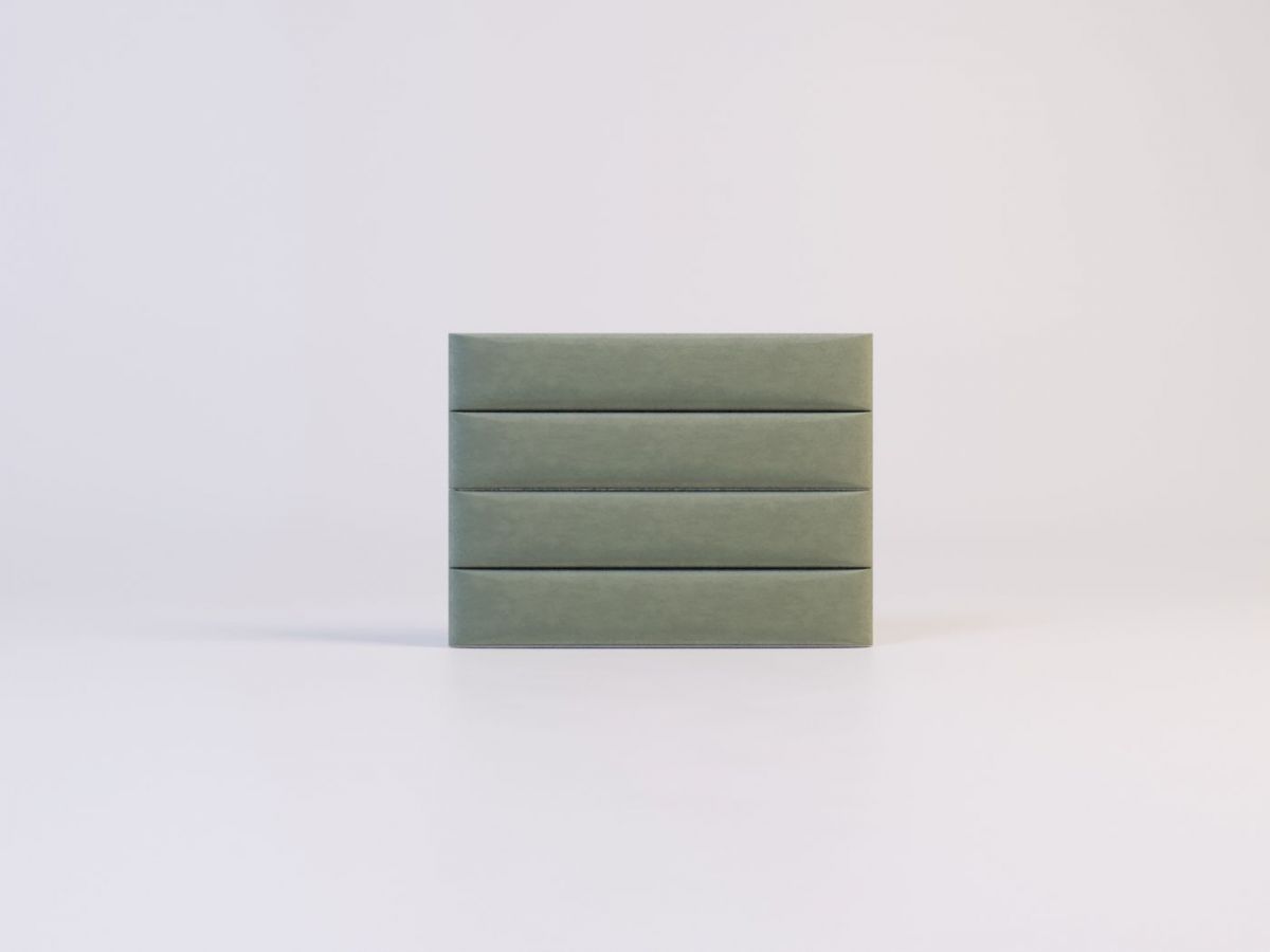 Мягкие панели ПОЛОСЫ ПРЯМЫЕ 15*90 (4 шт.) для детской | фото 11