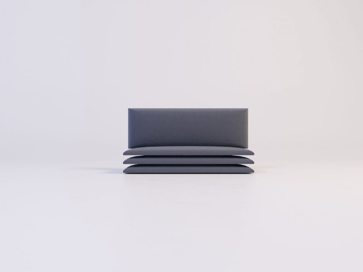 Мягкие панели ПОЛОСЫ ПРЯМЫЕ 30*90 (4 шт.) для спальни | фото 5