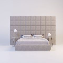 Мягкие панели КВАДРАТЫ 30*30 (9 шт.) для спальни | фото 13