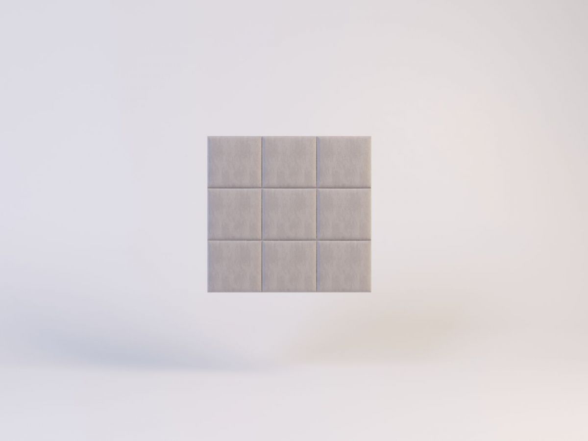 Мягкие панели КВАДРАТЫ 30*30 (9 шт.) для спальни | фото 18