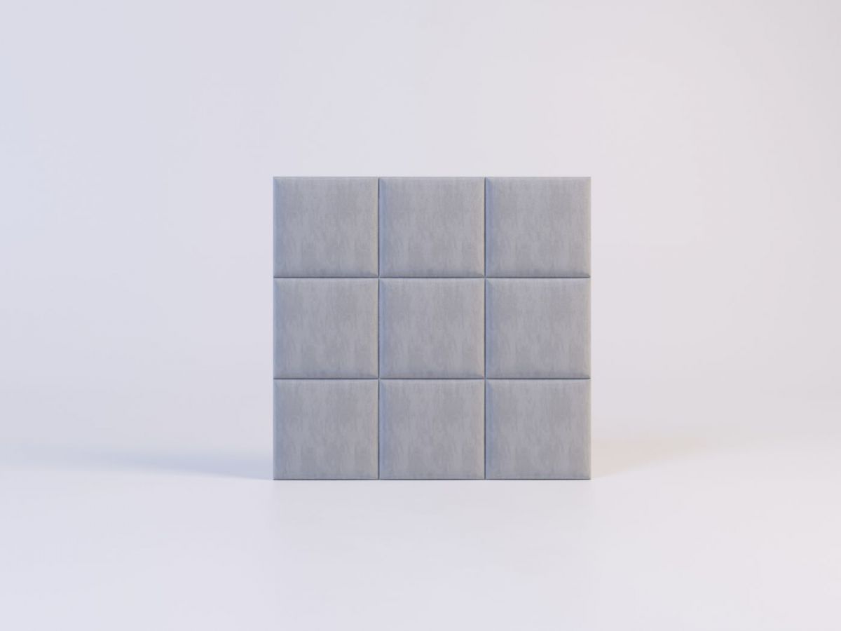 Мягкие панели КВАДРАТЫ 30*30 (9 шт.) для спальни | фото 6