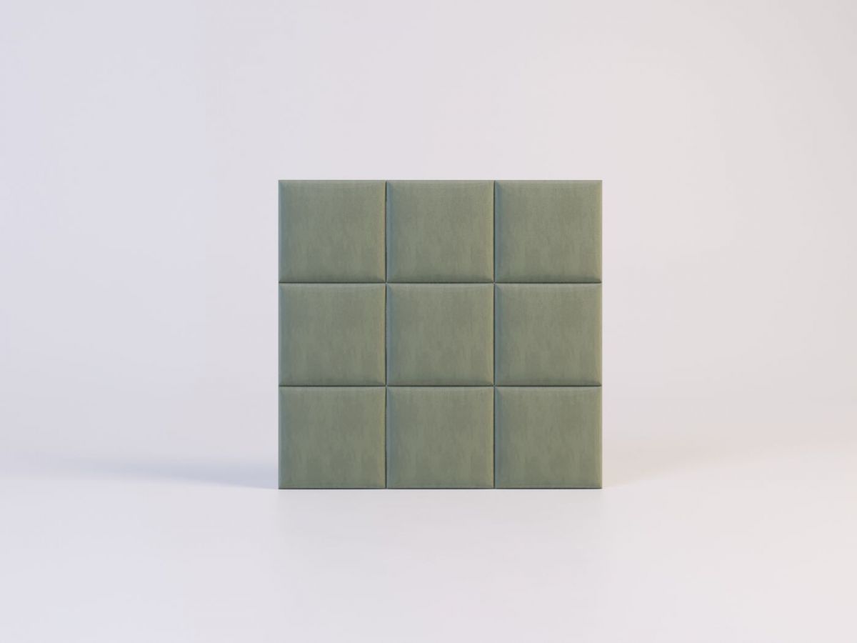 Мягкие панели КВАДРАТЫ 30*30 (9 шт.) для спальни | фото 15