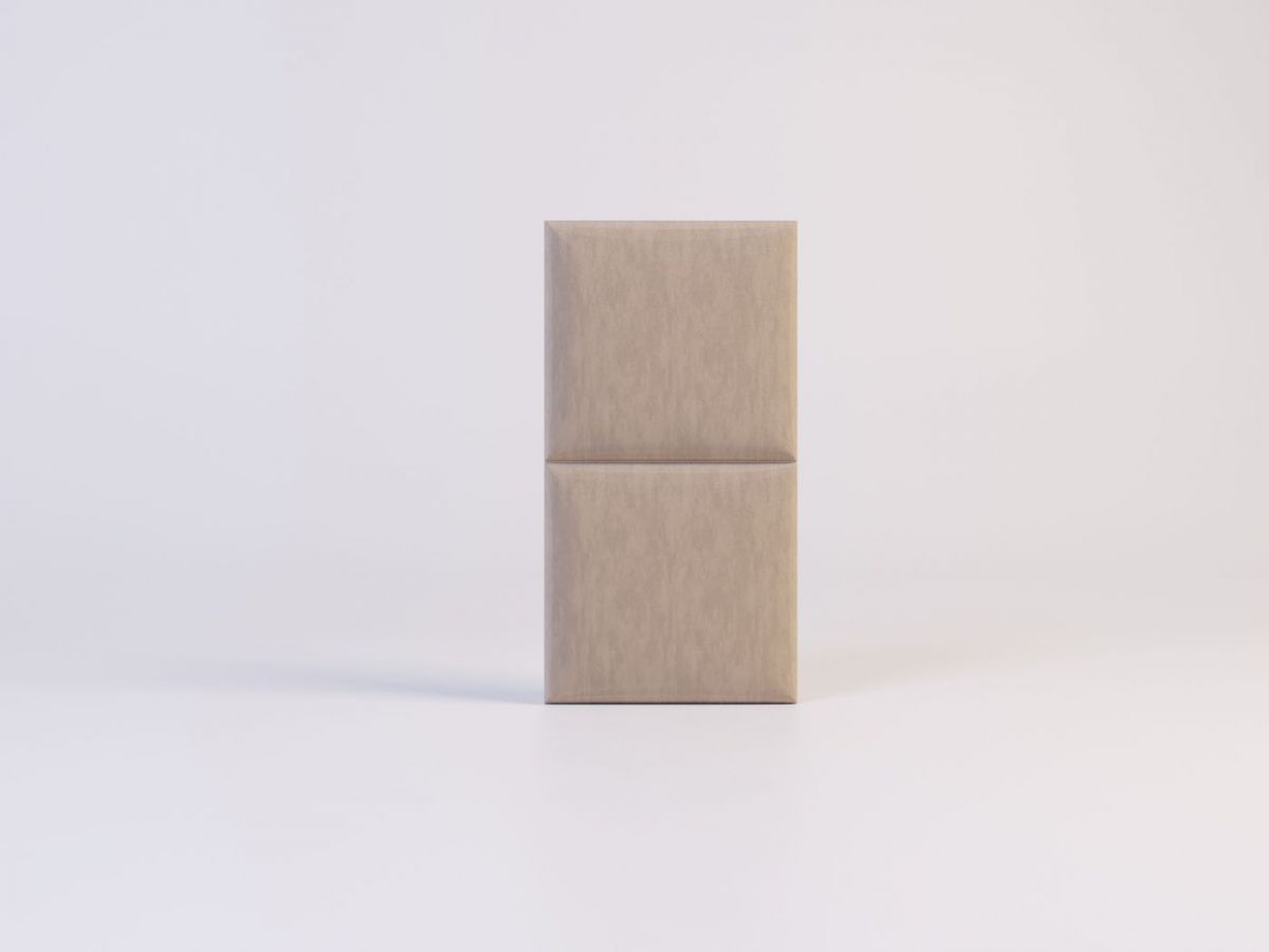 Мягкие панели КВАДРАТЫ 50*50 (2 шт.) для гостиной | фото 17