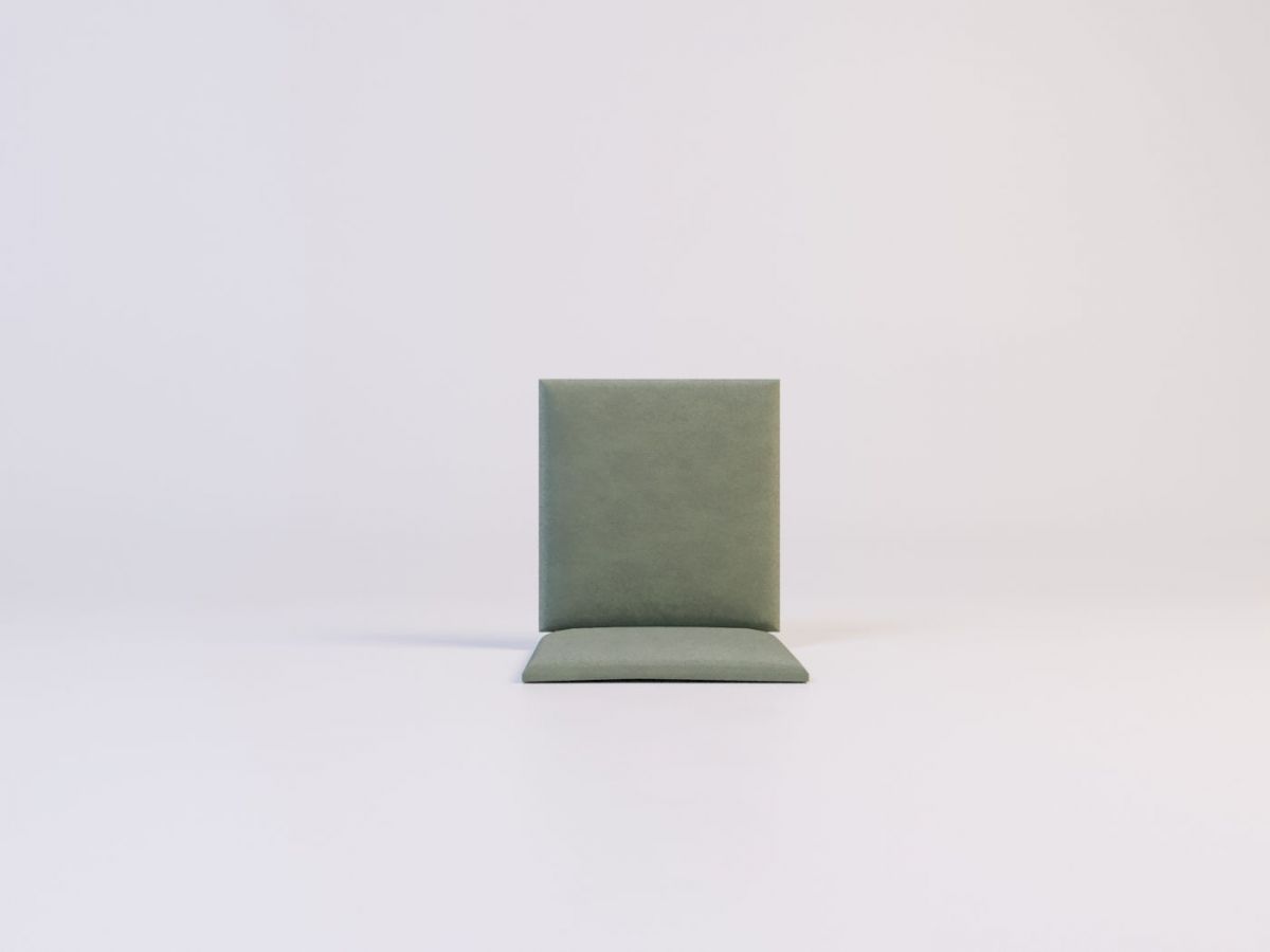 Мягкие панели КВАДРАТЫ 50*50 (2 шт.) для гостиной | фото 2