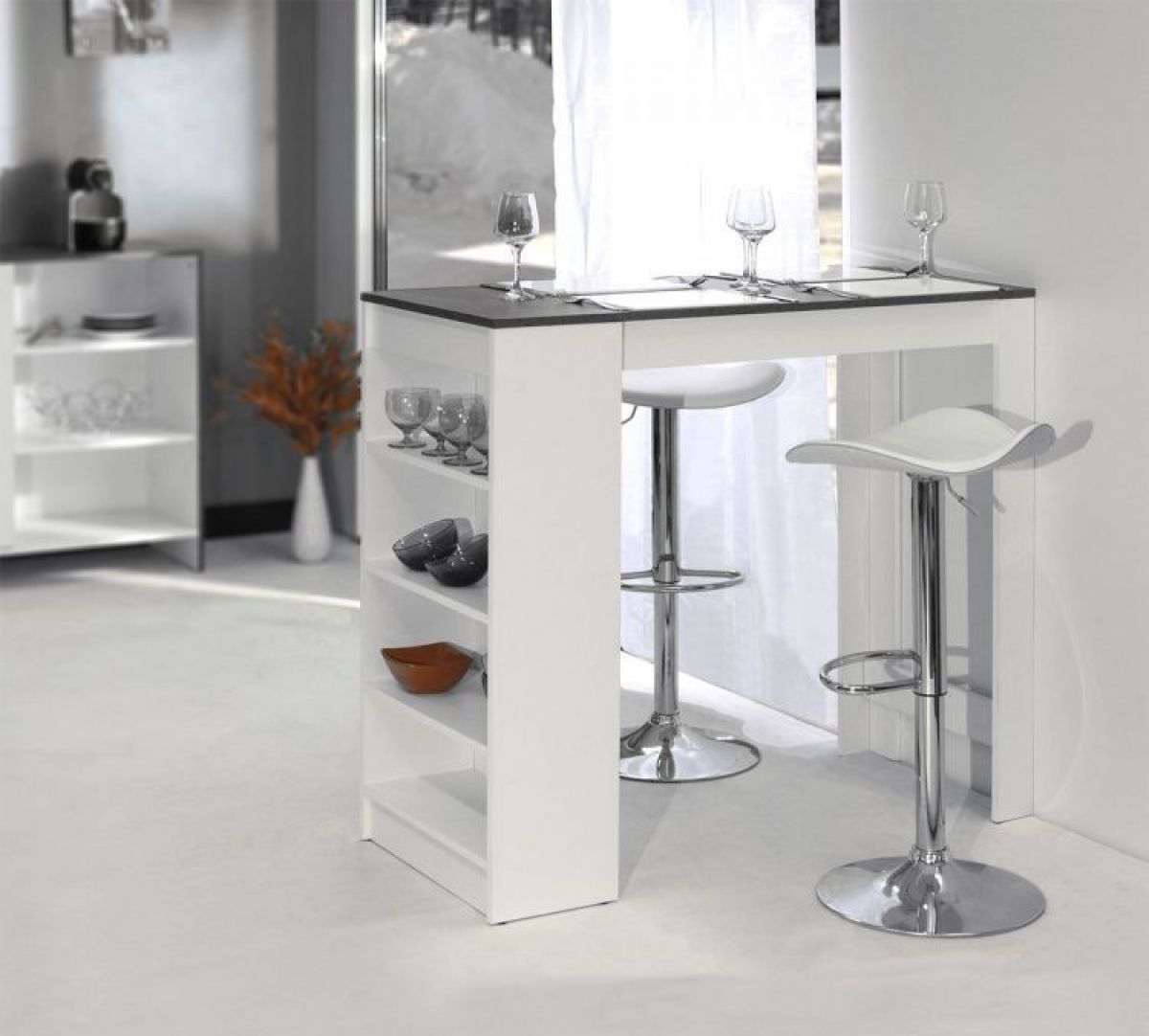 Барный стол №7 (Белый/Интра) | фото 2